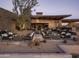 Outdoor patio with fire pits and comfortable seating at 12297 E Troon Vista Dr # 255, Scottsdale, AZ 85255