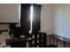 Home office space with dark wood shelving at 1069 W Elm Ave, Coolidge, AZ 85128