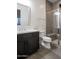 Elegant bathroom with a walk-in shower and dual sinks at 34749 N 83Rd Way, Scottsdale, AZ 85266