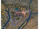 Luxury estate with circular driveway and desert landscape at 865 E Monte Vista Trl, Wickenburg, AZ 85390