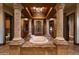 Spa-like bathroom with freestanding tub and large format tile at 865 E Monte Vista Trl, Wickenburg, AZ 85390