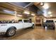 Extra large garage with sink and room for multiple vehicles at 865 E Monte Vista Trl, Wickenburg, AZ 85390