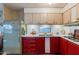 Retro kitchen with ample counter and cabinet space at 8421 E Main St # 106, Mesa, AZ 85207