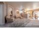 Comfortable living room with adjoining kitchen and dining area at 1873 E Mcnair Dr, Tempe, AZ 85283