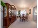 Elegant dining room with hardwood floors and hutch at 1873 E Mcnair Dr, Tempe, AZ 85283