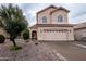 Two-story home with attached two-car garage at 1873 E Mcnair Dr, Tempe, AZ 85283