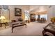 Elegant living room with dining area and large windows at 1873 E Mcnair Dr, Tempe, AZ 85283