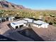 Contemporary home with a two-car garage, boasting stunning desert and mountain views at 3525 S Kings Ranch Ct # 4, Gold Canyon, AZ 85118