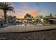 Relaxing backyard oasis with a pool and patio furniture at 8023 E Cholla St, Scottsdale, AZ 85260
