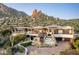 Luxury home with scenic mountain views and a private pool at 11070 E Rolling Rock Dr, Scottsdale, AZ 85262
