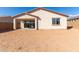 Newly built home with a large backyard at 18741 E Elizar Dr, Gold Canyon, AZ 85118