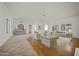 Spacious living room with tile and hardwood floors, and neutral decor at 39012 N 8Th St, Phoenix, AZ 85086