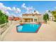 Inviting backyard pool with spacious patio area at 2237 E Captain Dreyfus Ave, Phoenix, AZ 85022