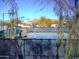 Tennis court with mountain views at 6547 E Sierra Morena St, Mesa, AZ 85215
