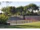 Community tennis court provides a great place to enjoy a game at 28436 N 123Rd Ln, Peoria, AZ 85383