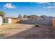 Large backyard with mountain views at 2033 W Sunnyside Ave, Phoenix, AZ 85029