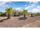 House exterior and landscaped backyard at 22838 N De La Guerra Dr, Sun City West, AZ 85375