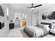 Main bedroom with en-suite bathroom and walk-in closet at 3704 W Vivian Ct, Phoenix, AZ 85086