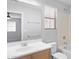 Clean bathroom with tub, shower, and vanity at 3704 W Vivian Ct, Phoenix, AZ 85086