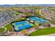 Well-maintained tennis courts within the community at 3704 W Vivian Ct, Phoenix, AZ 85086