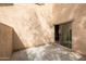 Small private patio with sliding glass door access at 3704 W Vivian Ct, Phoenix, AZ 85086