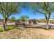 Community playground with bench and trees at 18361 E Eloisa Dr, Gold Canyon, AZ 85118