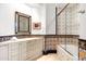 Bathroom with tiled shower and vanity at 5842 E Redwing Rd, Paradise Valley, AZ 85253
