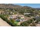Aerial view of the property and surrounding area at 5842 E Redwing Rd, Paradise Valley, AZ 85253
