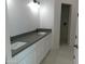 Modern bathroom with double vanity and a separate shower at 846 N Pueblo Dr # 137, Casa Grande, AZ 85122