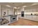 Modern kitchen featuring stainless steel appliances and ample cabinetry at 10751 E Candlewood Dr, Scottsdale, AZ 85255