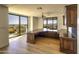 Spacious office with custom built-ins and access to a private patio at 7175 E Camelback Rd # 704, Scottsdale, AZ 85251