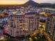 Luxury highrise building with city views and resort-style amenities at 7175 E Camelback Rd # 704, Scottsdale, AZ 85251