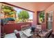 Outdoor patio with seating for six at 14950 W Mountain View Blvd # 5101, Surprise, AZ 85374