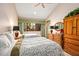 Bedroom with two twin beds, wooden furniture, and a window at 28080 N 101St St # 116, Scottsdale, AZ 85262