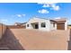Large backyard with plenty of space for entertaining at 37645 W Padilla St, Maricopa, AZ 85138