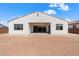 Large backyard with plenty of space for entertaining at 37645 W Padilla St, Maricopa, AZ 85138