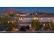 Luxury home exterior at dusk, showcasing architectural details and mountain views at 3965 E Sierra Vista Dr, Paradise Valley, AZ 85253