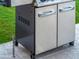 Stainless steel built-in outdoor grill, perfect for summer BBQs at 11905 N 83Rd Pl, Scottsdale, AZ 85260