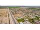 Aerial view of the property and neighborhood at 25843 W Northern Lights Way, Buckeye, AZ 85326