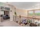 Upstairs loft overlooking the living area at 3314 E Azalea Dr, Gilbert, AZ 85298