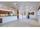 Open kitchen with island and granite countertops at 20419 N Shadow Mountain Dr, Surprise, AZ 85374