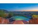 Expansive pool and spa with mountain views at 13978 E Coyote E Rd, Scottsdale, AZ 85259