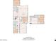 Two-story home floor plan, 2537 sq ft at 23148 E Carriage Way, Queen Creek, AZ 85142