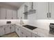 Modern kitchen with stainless steel appliances and white cabinetry at 23148 E Carriage Way, Queen Creek, AZ 85142