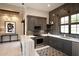 Contemporary kitchen with dark wood cabinets at 9889 E Happy Valley Rd # 5, Scottsdale, AZ 85255