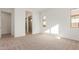 Spacious bedroom with carpet, ensuite bathroom and walk-in closet at 16399 W Avenida Del Sol --, Surprise, AZ 85387
