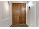Hallway with double doors leading to a bedroom at 4327 E Capricorn Pl, Chandler, AZ 85249