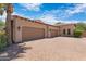 Three-car garage with paver driveway at 4327 E Capricorn Pl, Chandler, AZ 85249