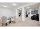 Spacious basement with home theater and dining area at 3852 E Expedition Way, Phoenix, AZ 85050