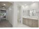 Bathroom with toilet, sink, and vanity at 3852 E Expedition Way, Phoenix, AZ 85050